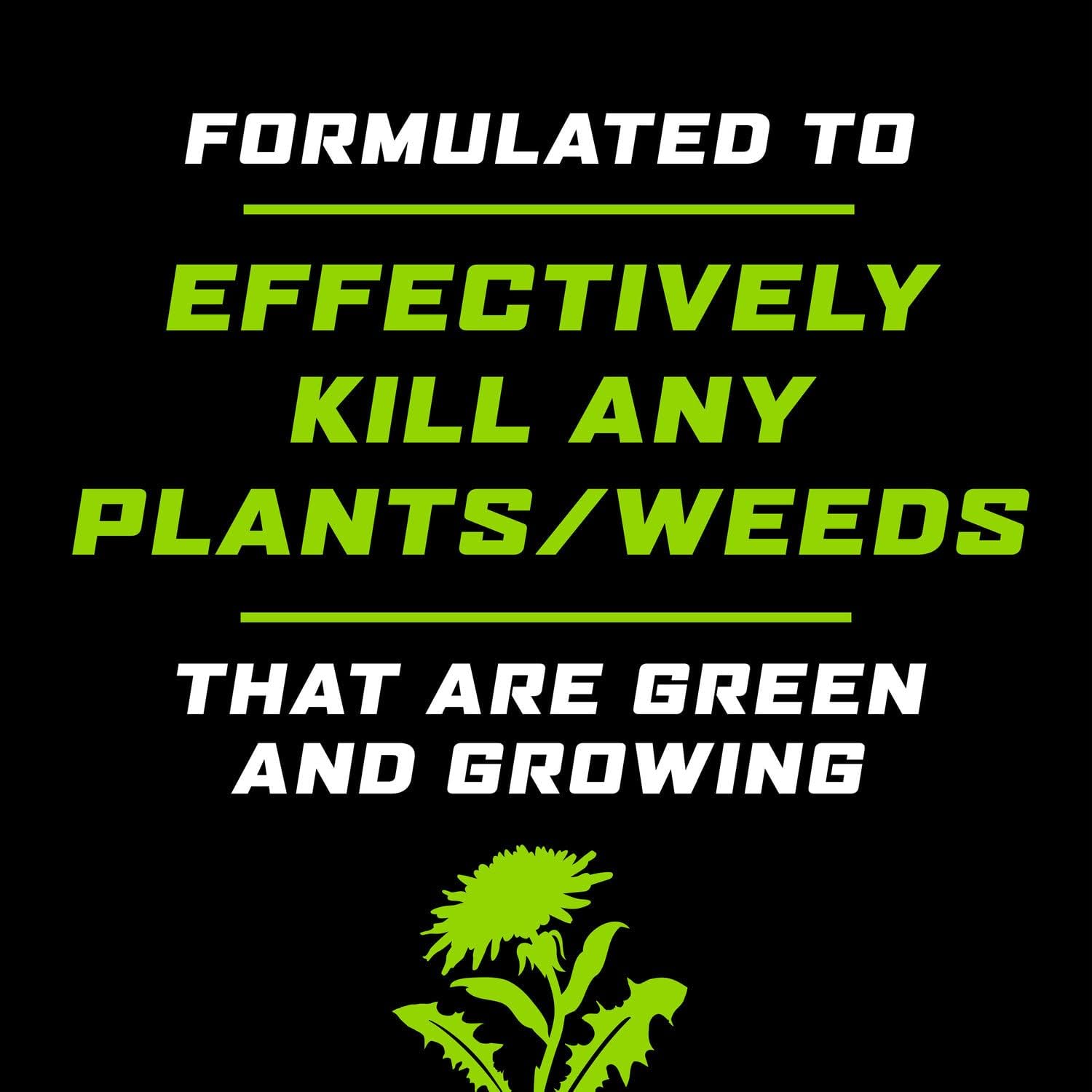 Ortho GroundClear Weed and Grass Killer, Ready-to-Use with Comfort Wand, Broadleaf Weed Control for Landscape Beds, Around Vegetable Gardens or Patios, Results in 15 Minutes, OMRI Listed,1 gal. - Image 6