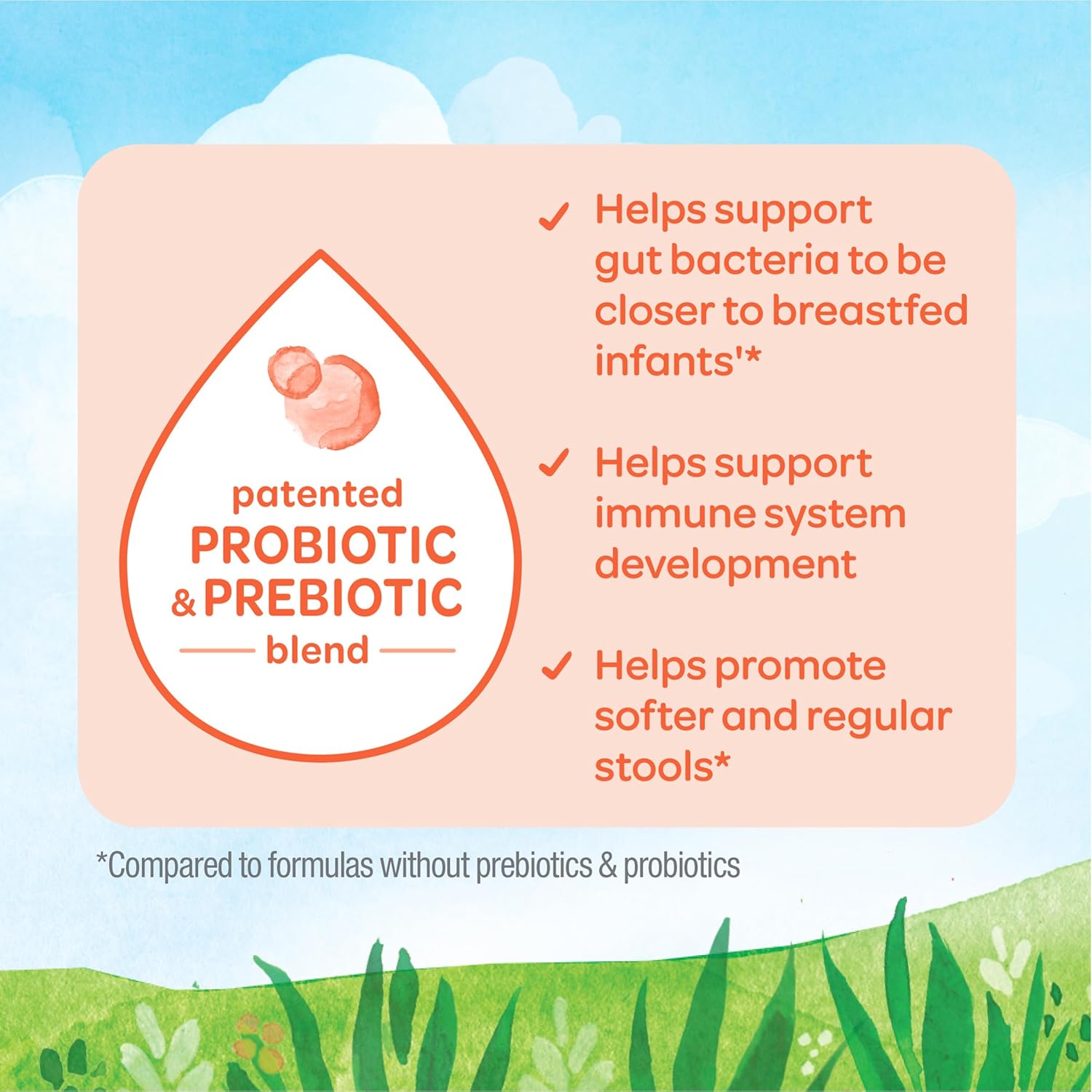 Happy Baby Organics Stage 1 Infant Formula, 0-12 Months, Milk Based Organic Baby Formula Powder with Iron, Probiotics & Prebiotics for Immune & Digestive Support, 22.9 Ounce (Pack of 1) - Image 4