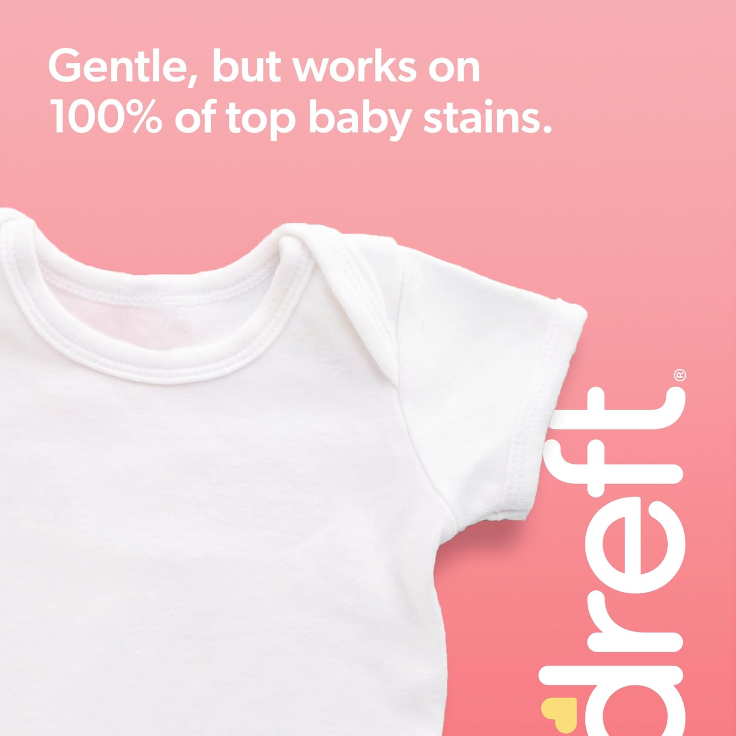Dreft Stage 1 Newborn Baby Laundry Detergent Liquid, HE Compatible, 114 Loads, Laundry Soap for Sensitive Skin, Baby Laundry Detergent, Newborn Essentials - Image 6